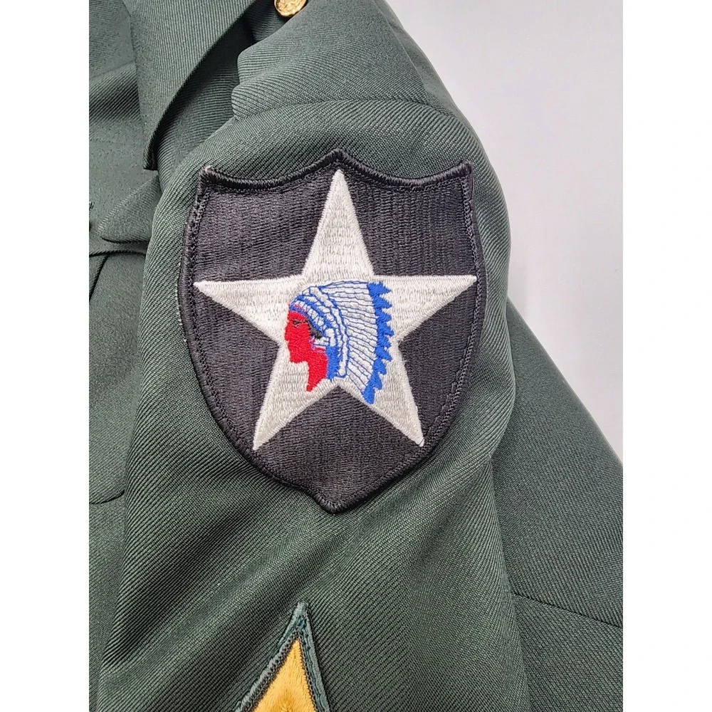US ARMY JACKET VINTAGE STAFF SERGEANT / SERGEANT FIRST‎ CLASS 101ST AIRBORNE DIV